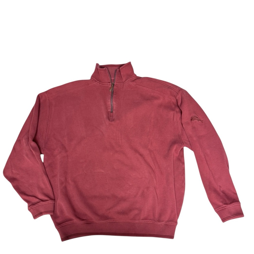 Tommy Bahama Red Quarter-Zip